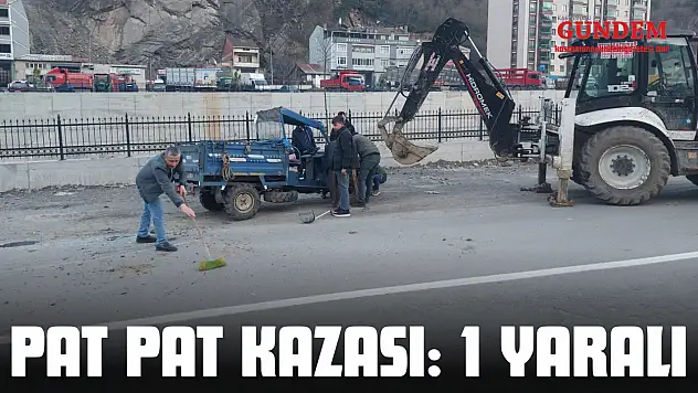 İnebolu'da Pat Pat Kazası: 1 Yaralı