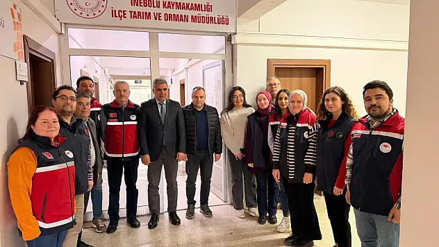 İnebolu'da Tarım Ve Hayvancılık Faaliyetleri Yerinde Değerlendirildi