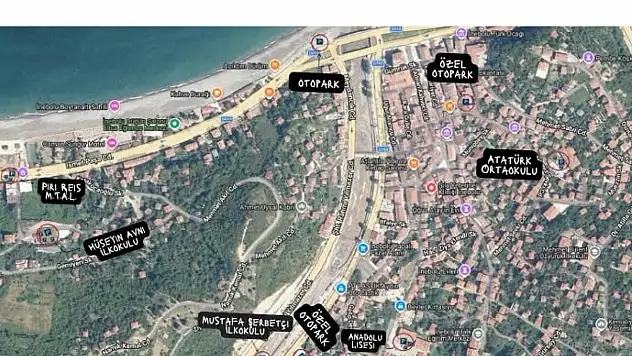 İnebolu'da Yaz Sezonuna Otopark Düzenlemesi