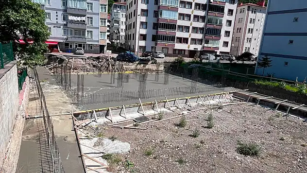 İnebolu'da Yeni Emniyet Müdürlüğü Hizmet Binası Yükseliyor