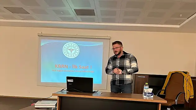 İnebolu Devlet Hastanesi'nde KBRN Eğitimi Düzenlendi