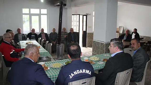 İnebolu Kaymakamı Köy Ziyaretlerini Sürdürüyor