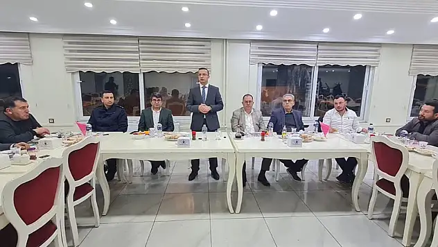 İnebolu Özel İdare Müdürü'ne Veda Yemeği