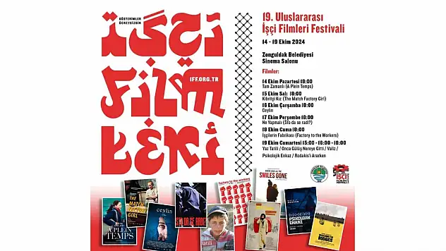 İşçi Filmleri Festivali Zonguldak'ta 