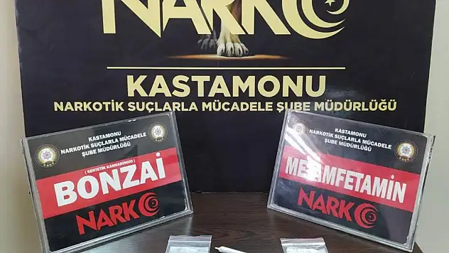İstanbul'dan Kastamonu'ya uyuşturucu getirirken yakalandı
