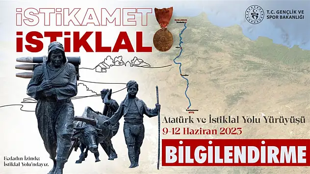 İstiklal Yolu Yürüyüşü hakkında bilgilendirme