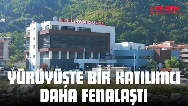 İstiklal Yolu Yürüyüşü'nde Bir Kişi Daha Hastaneye Kaldırıldı