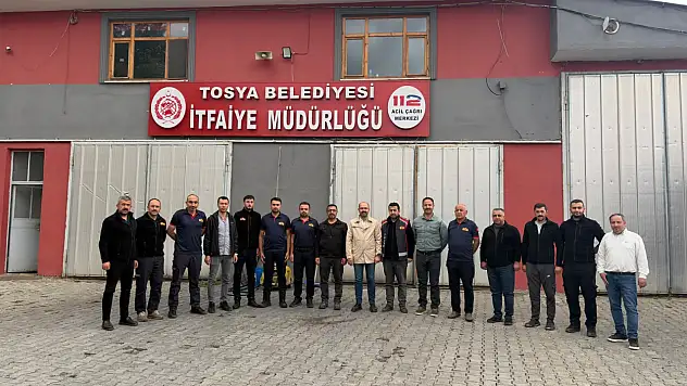 İtfaiye Haftası'nda Ekiplere Anlamlı Ziyaret