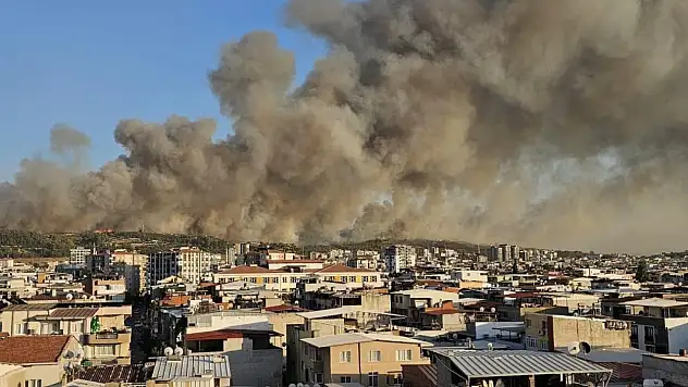 İzmir Buca'da Orman Yangını