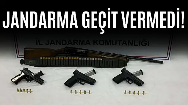 Jandarma Geçit Vermedi