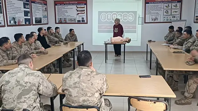 Jandarma Personeline İlk Yardım Eğitimi