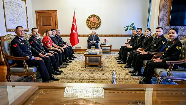 Jandarmadan Vali Dallı'ya Ziyaret