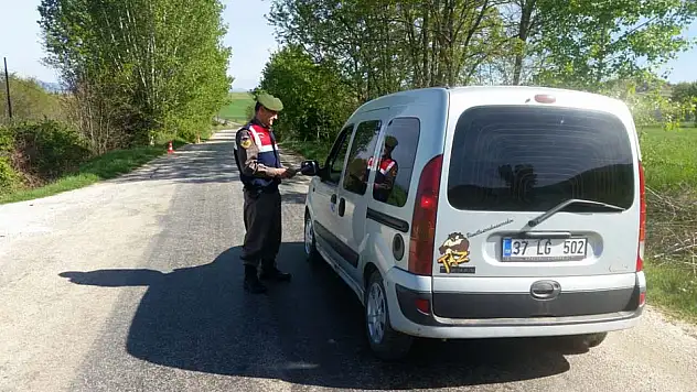 Jandarmadan broşürlü uyarı