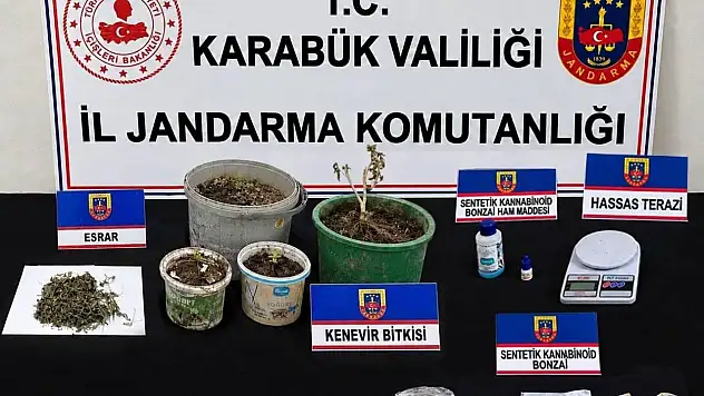 Jandarmadan uyuşturucu operasyonu