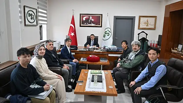 Japon Heyetinden DSİ 23. Bölge Müdürlüğü'ne Ziyaret