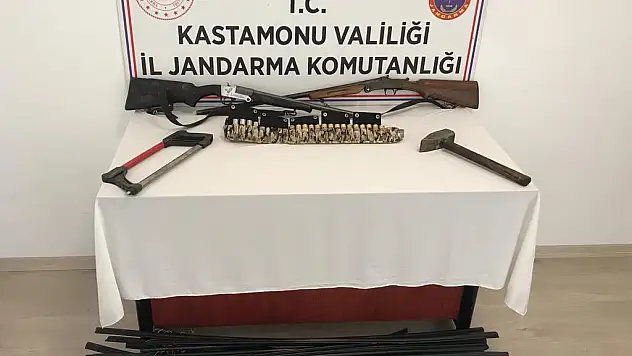 Kablo hırsızları tutuklandı