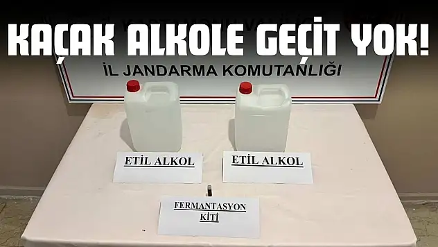 Kaçak Alkole Geçit Yok!