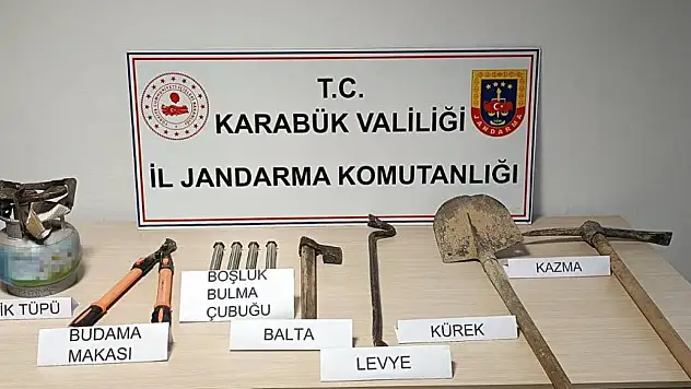 Kaçak Kazıya Suçüstü Yapıldı