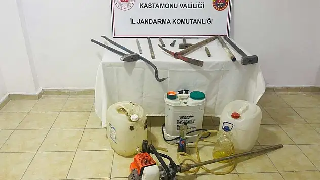 Kaçak Kazıya Suçüstü Yapıldı