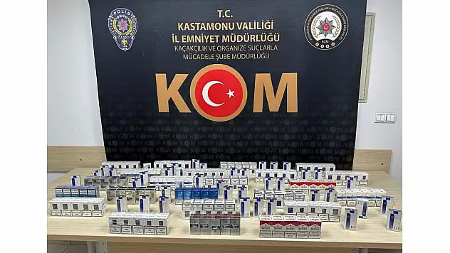 Kaçak Sigara Ele Geçirildi!