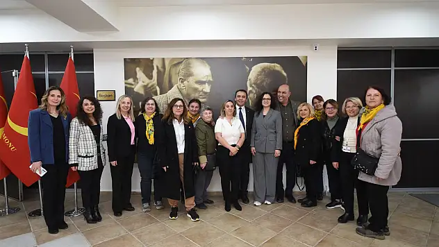 Kadın Dernekleri Temsilcilerinden Hasan Baltacı'ya Ziyaret 
