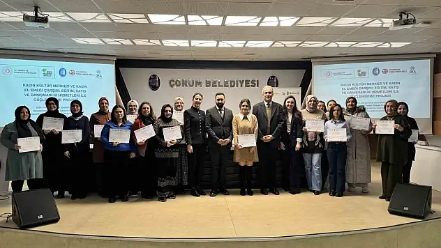 Kadın Girişimciler Sertifikalarını Aldı