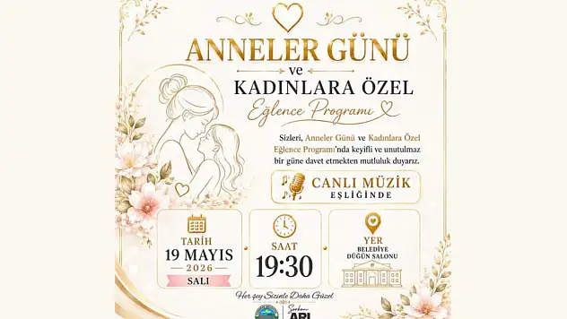 Kadınlar İçin Özel Gece 19 Mayıs'ta Gerçekleşecek