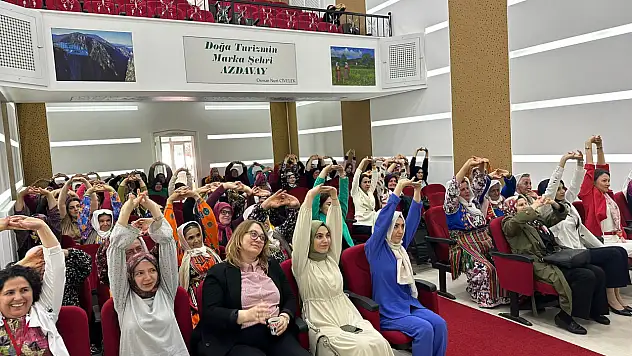 Kadınlar sağlık için buluştu