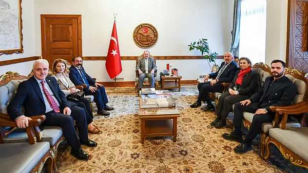 Kadir Delibalta Ve Beraberindeki Heyetten Vali Dallı'ya Ziyaret