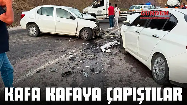 Kafa Kafaya Çapıştılar