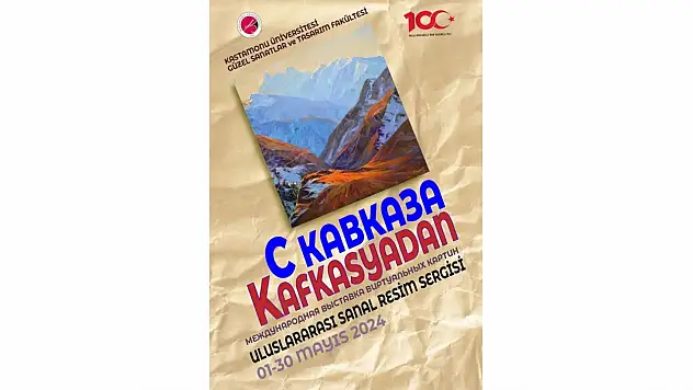 Kafkasya'dan Resim Sergisi Sanatseverlerle Buluşuyor