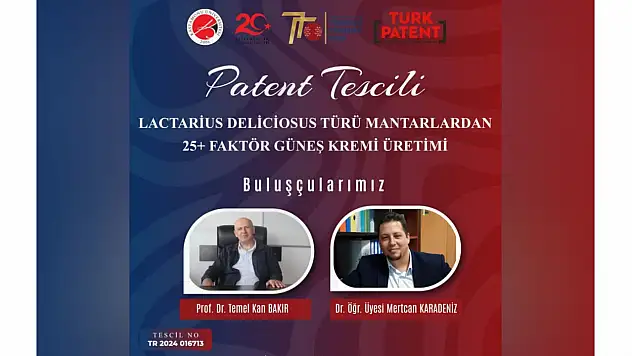 Kanlıca Mantarlı Güneş Kremi Tescillendi