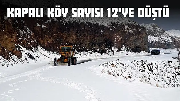 Kapalı Köy Sayısı 12'ye Düştü