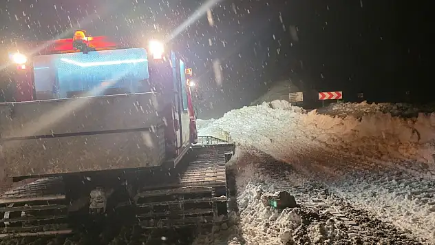 Kar Engelini Aşarak Ulaştılar