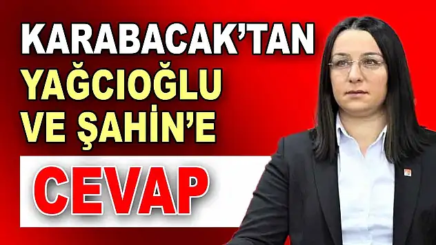 Karabacak'tan Yağcıoğlu Ve Şahin'e Cevap