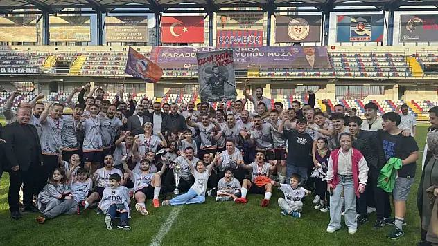 Karabük 1.Amatör Lig'de Şampiyon Safranboluspor