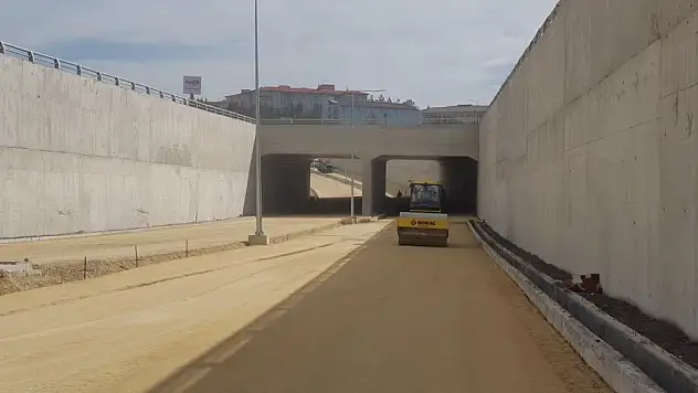 Karabük Balıklarkayası Battı Çıktı Kavşağı'nda sona doğru