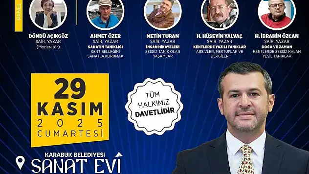 Karabük Belediyesi 'Kentlerin Sessiz Tanıkları' Paneline Ev Sahipliği Yapacak