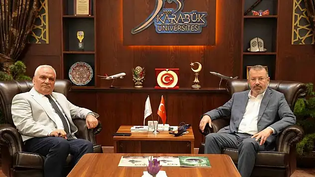 Karabük İl Müftüsü Erhun'dan Rektör Kırışık'a Ziyaret