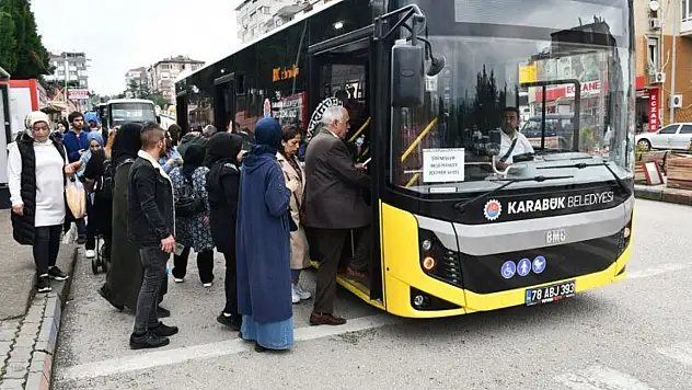 Karabük'te 65 Yaş Altına Ücretsiz Ulaşım Kaldırıldı