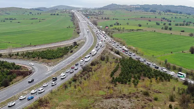 Karabük'te bayram trafiği
