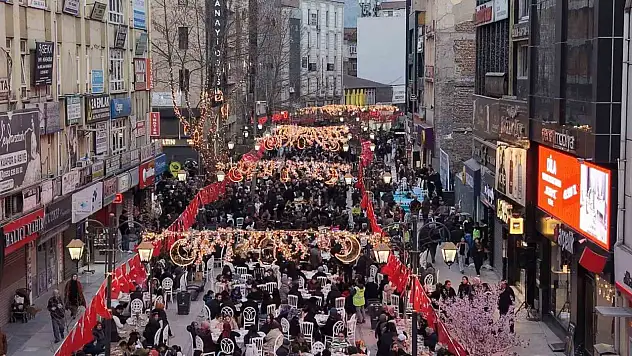 Karabük'te Binler Aynı Sofrada Buluştu