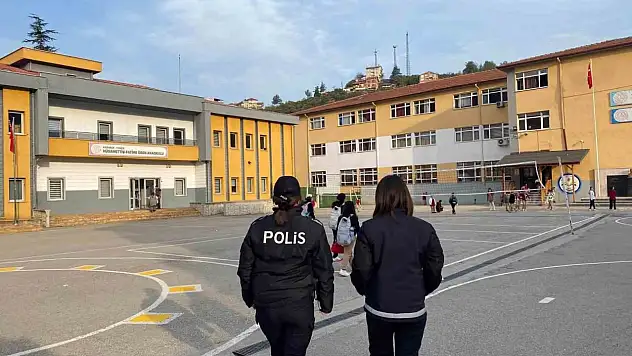 Karabük'te çocukların güvenliği için ekipler görev başında