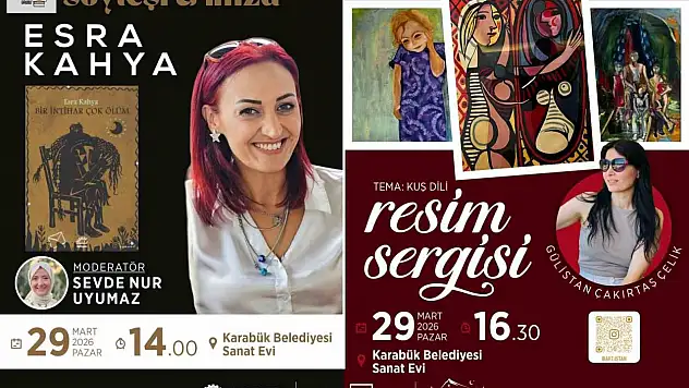 Karabük'te Edebiyat Ve Resim Sanat Evi Etkinliğinde Buluşacak