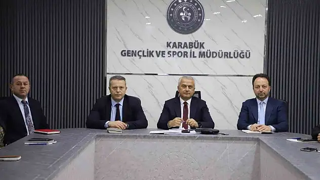 Karabük'te Gençlik Ve Spor Çalışmaları Masaya Yatırıldı