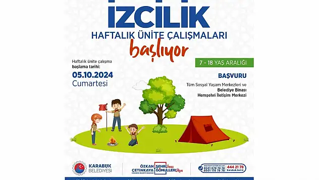 Karabük'te İzcilik Eğitimleri Başlıyor 