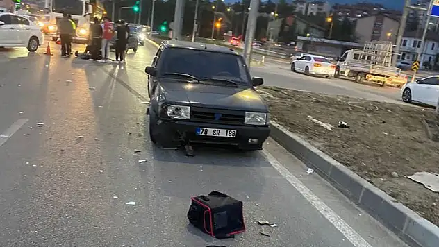 Karabük'te kaza