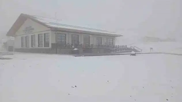 Karabük'te nisan ortasında kar sürprizi