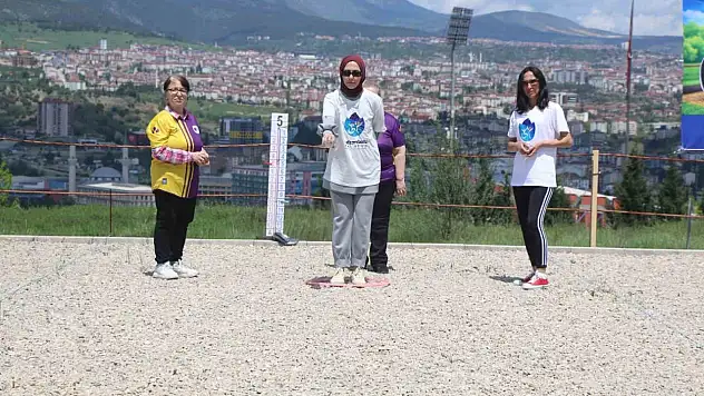 Karabük'te Özel Çocuk Anneleri Bocce Etkinliğinde Buluştu
