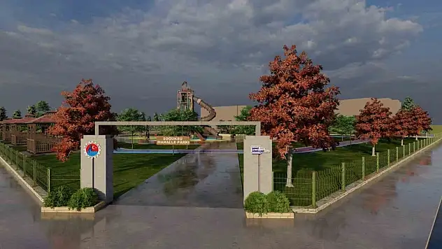 Karabük'te Park Alanı Modern Tema Parka Dönüştürülüyor
